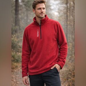 Reebok Men's Bold Red Performance Jacket